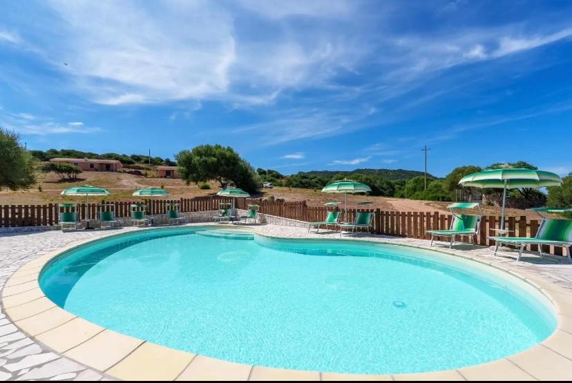 Agriturismo Gli Olivastri Appartamento Raggio Di Sole , Con Piscina E Vista Mare ,Climatizzatore,Wifi Aglientu Esterno foto